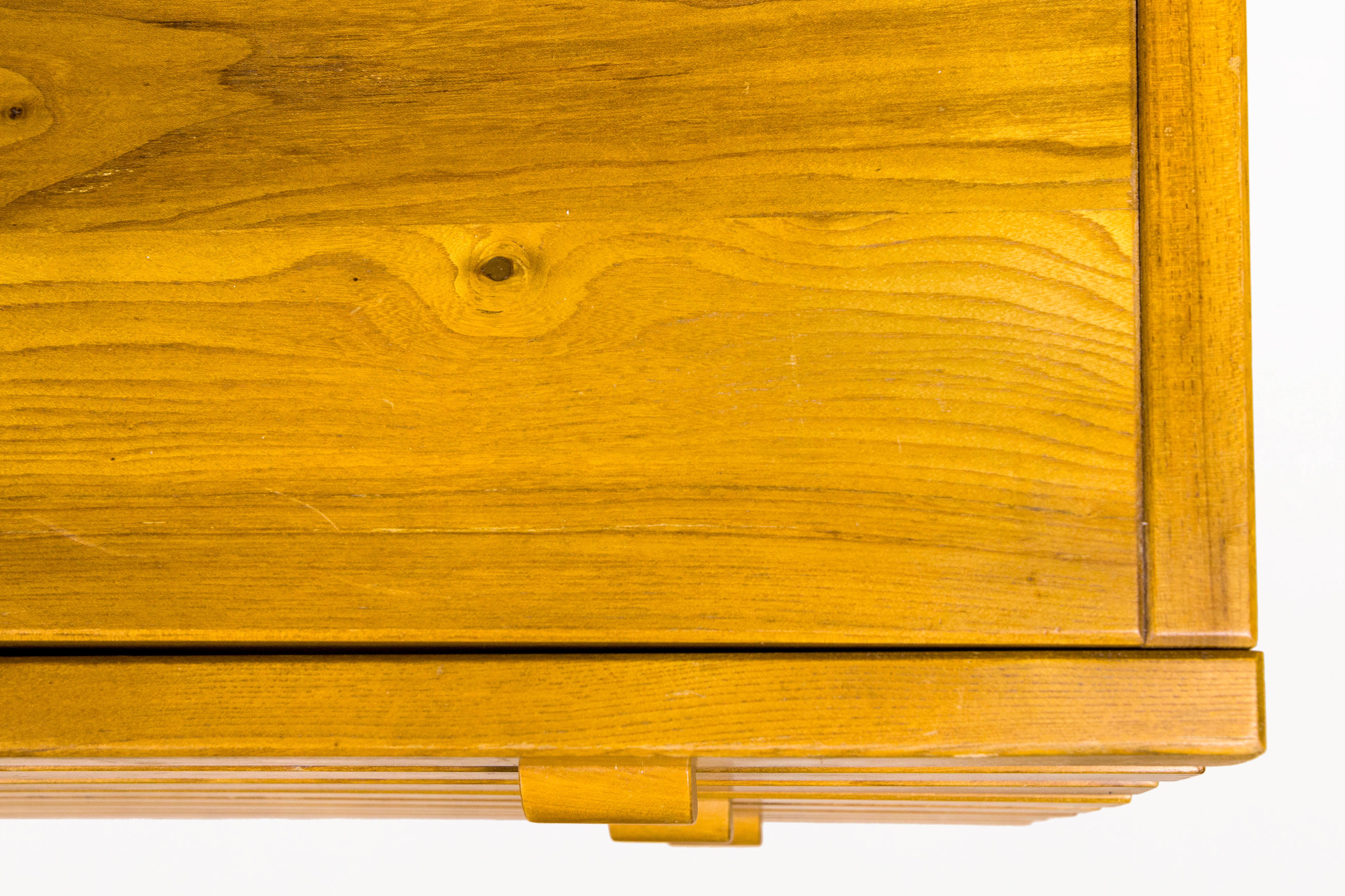 20th Century Mid-Century Chest of Drawers by Maison Regain, circa 1970, France For Sale