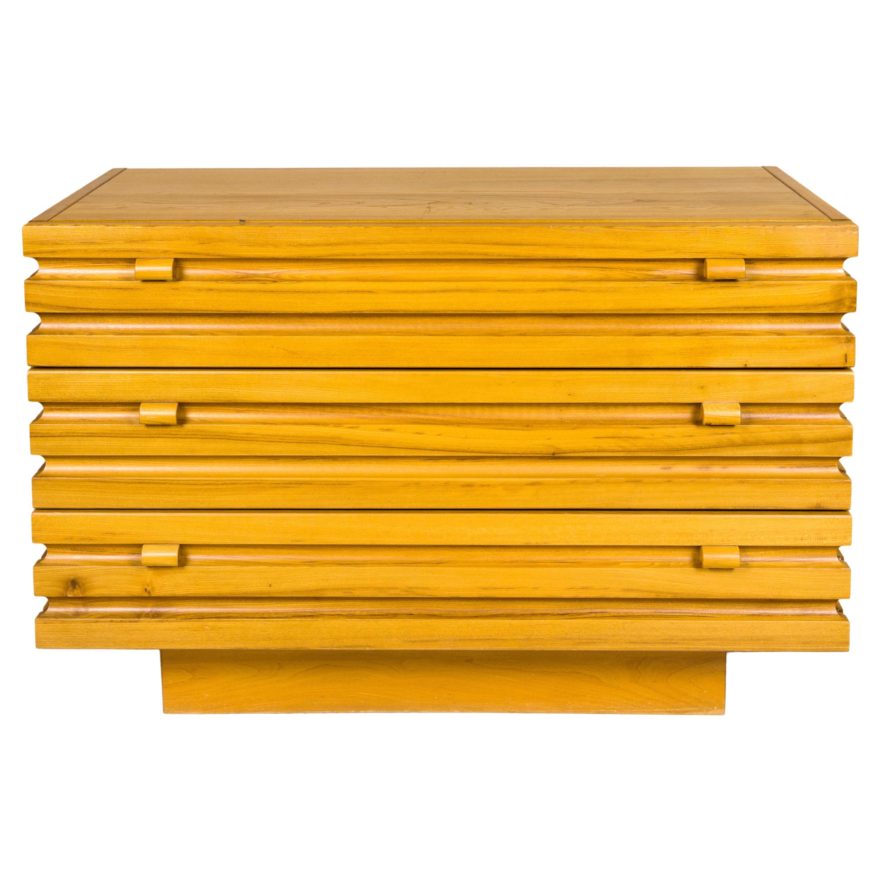 Mid-Century Chest of Drawers by Maison Regain, circa 1970, France For Sale