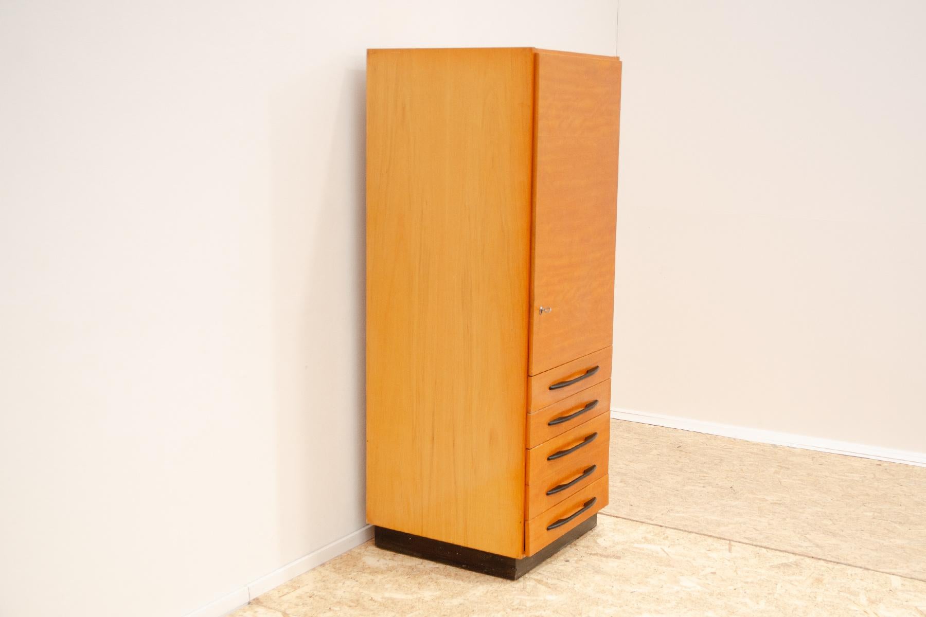 Czech Mid century chest of drawers by mojmír Požár for UP Závody, 1960´s For Sale