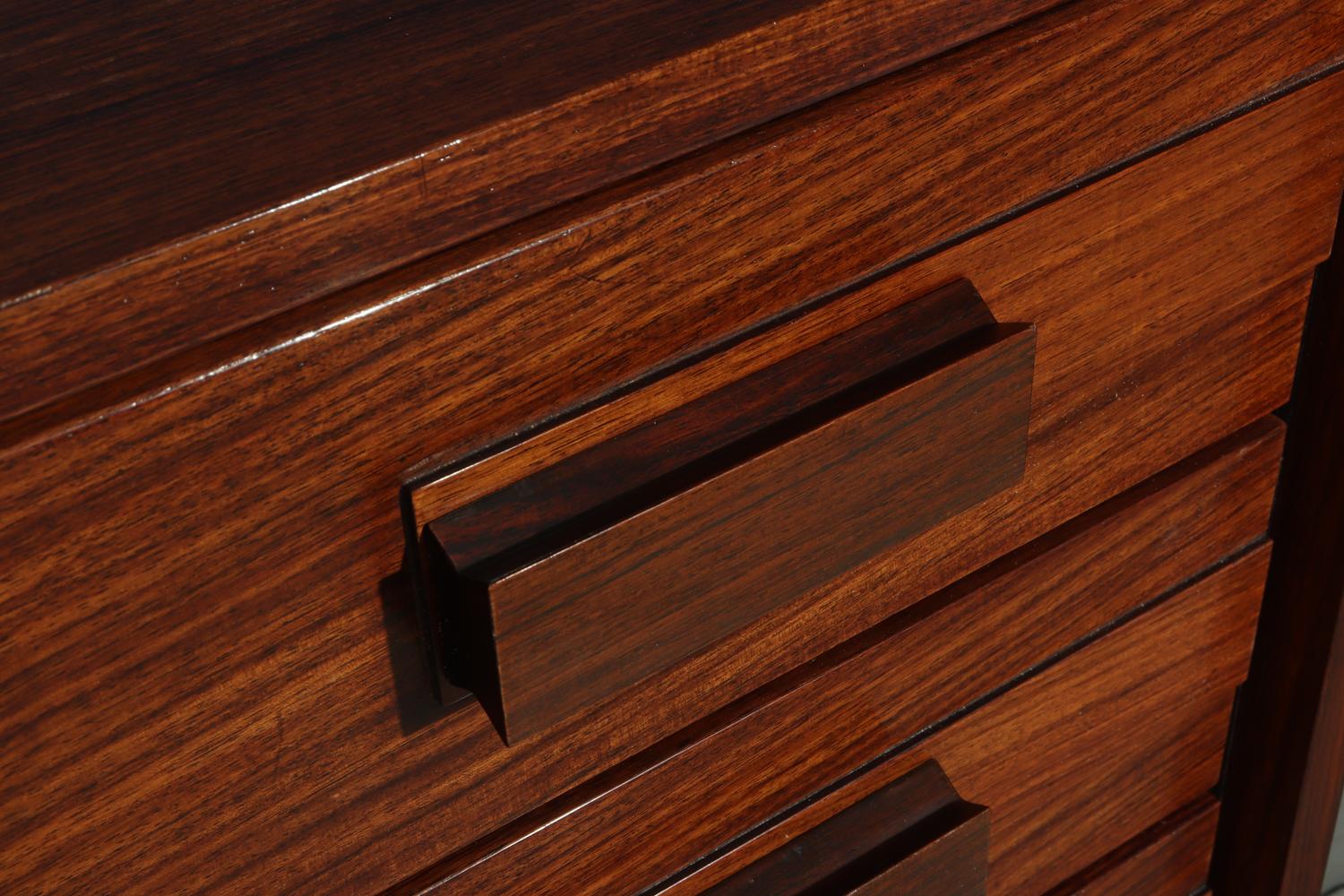 Rosewood Midcentury Chest of Drawers, circa 1960