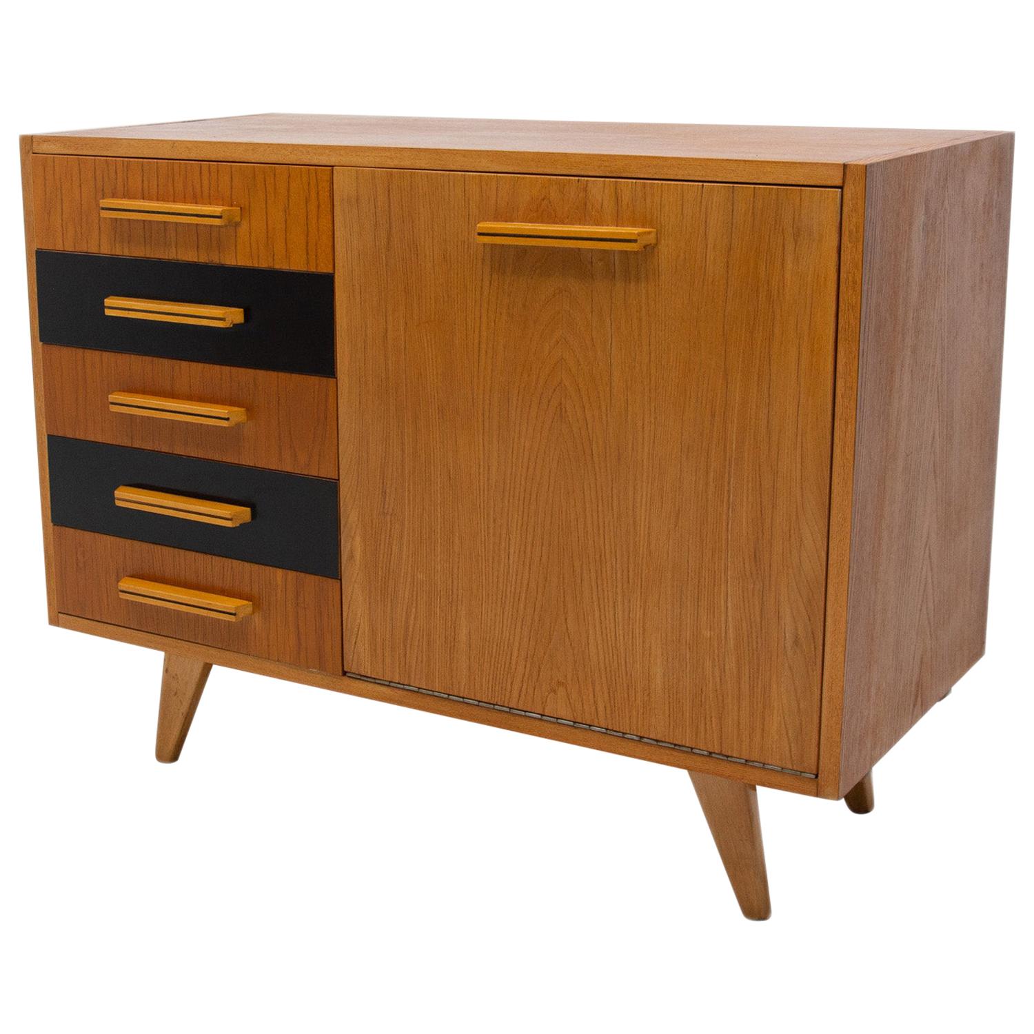 Midcentury Chest of Drawers, Czechoslovakia, 1960s