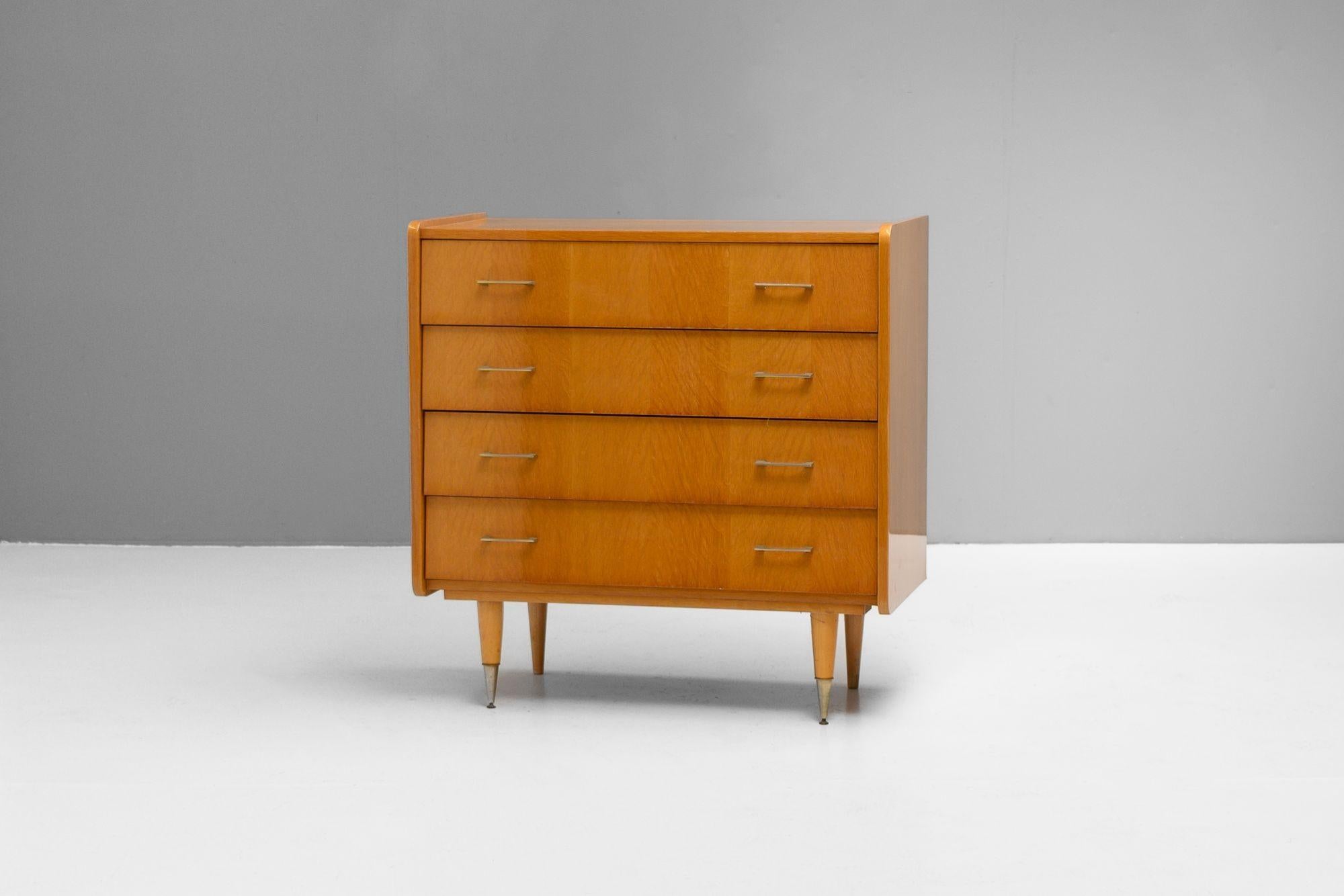 Francese Cassettiera Mid-Century in vendita