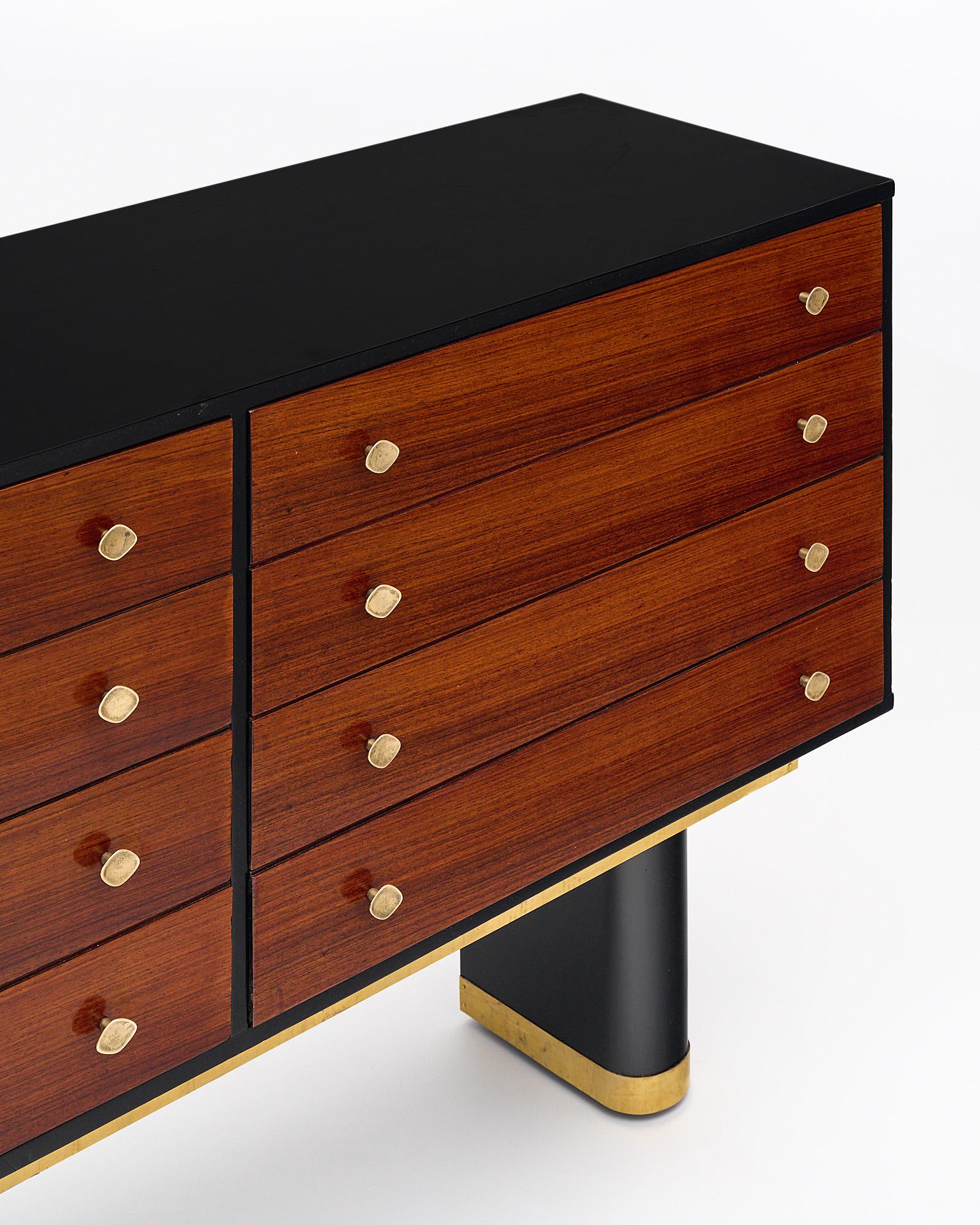 French Mid-Century Chest of Drawers For Sale