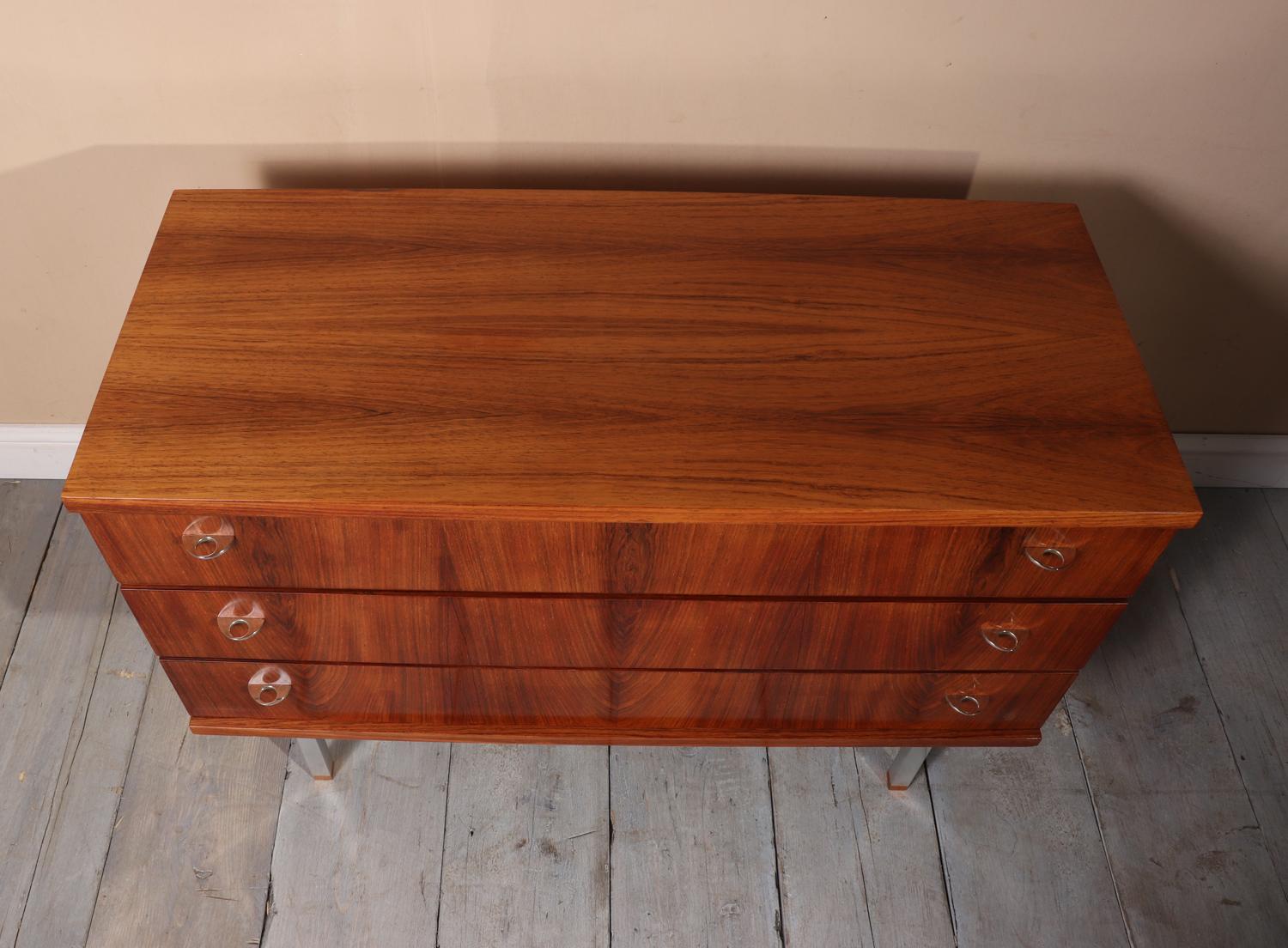 Rosewood Midcentury Chest of Drawers