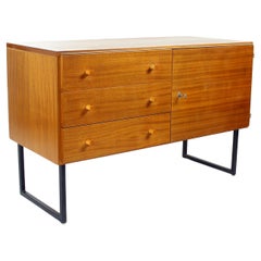 Mid Century Chest Of Drawers In Mahogany, Interier Praha 1960s