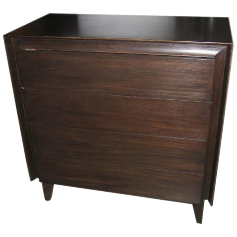 Midcentury Chest of Drawers in Original Finish For Sale