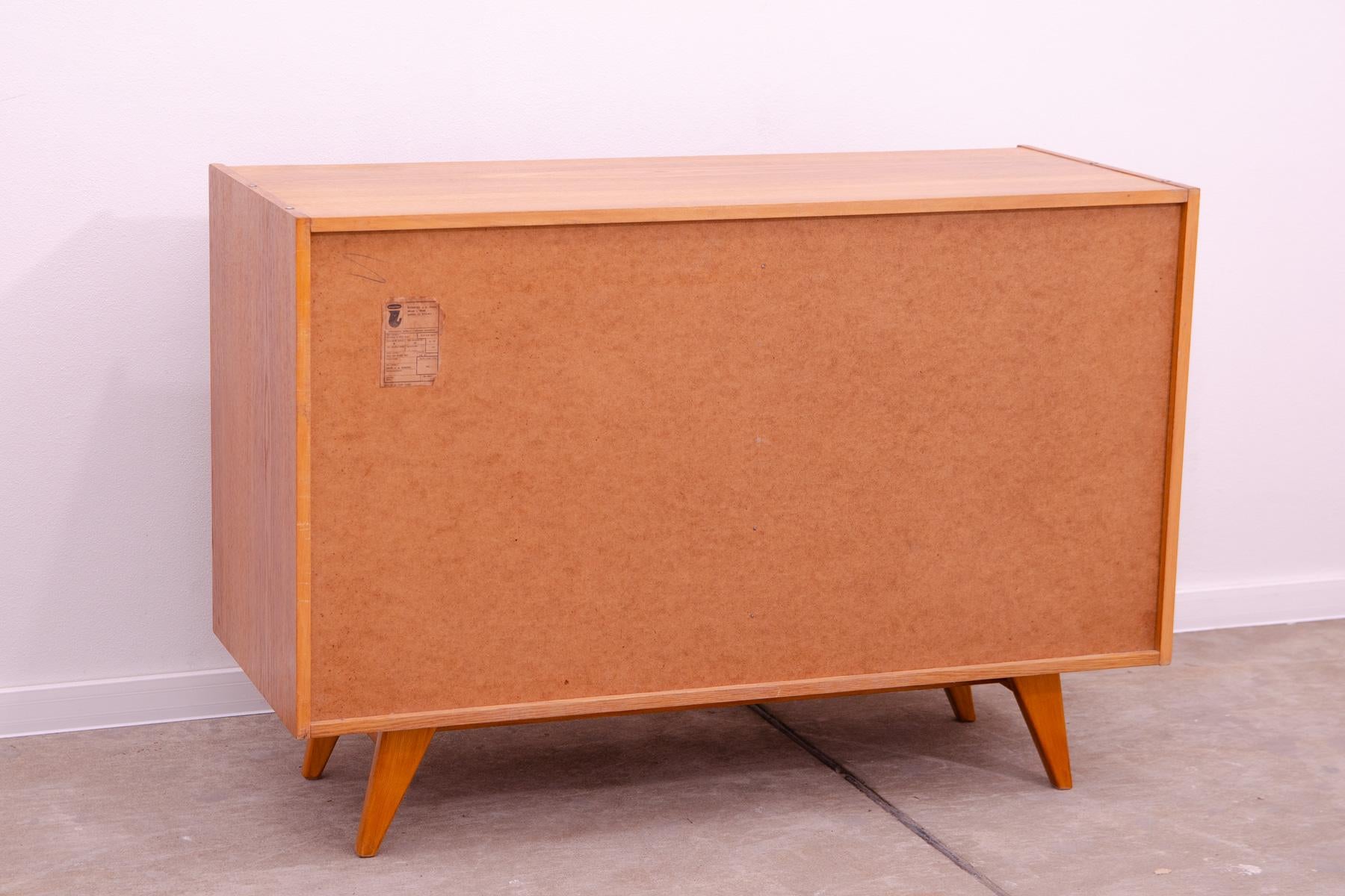 Mid century chest of drawers No. U-453 by Jiri Jiroutek, Czechoslovakia, 1960´s For Sale 9