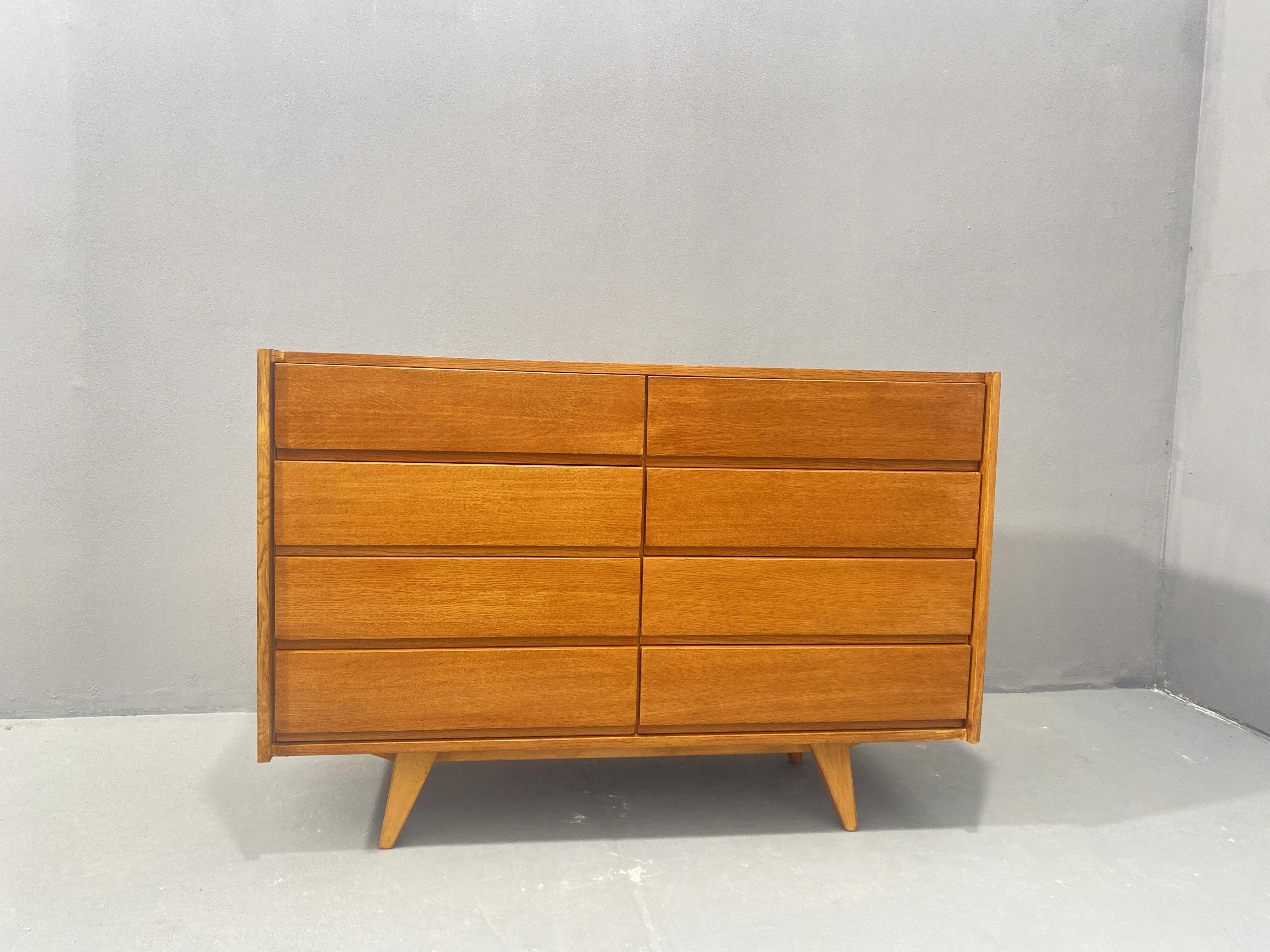 Plastica Cassettiera di metà secolo n. U-453 di Jiri Jiroutek, Cecoslovacchia, 1960 in vendita