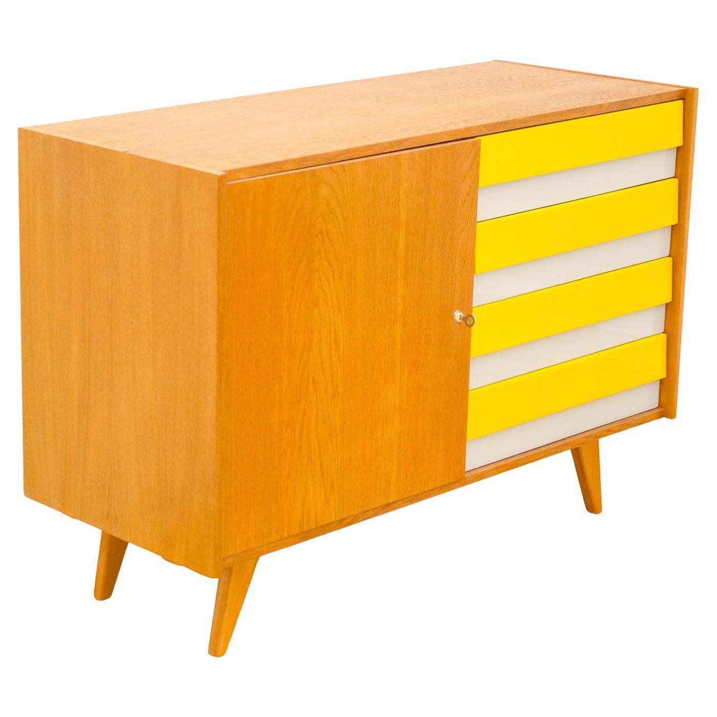 Mid century chest of drawers U-458 by Jiri Jiroutek, Czechoslovakia, 1960´s