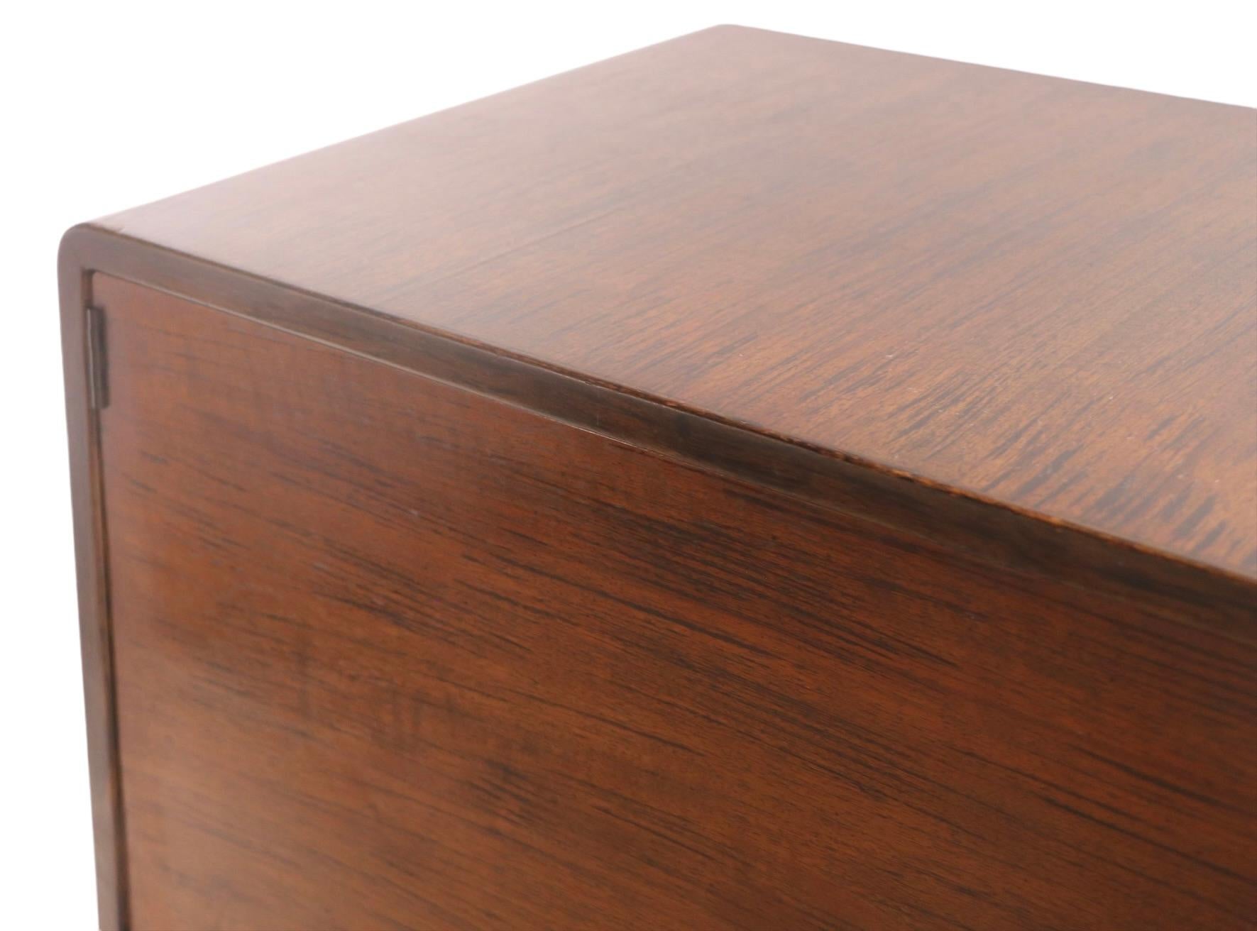 Mid Century Chest on Chest Made in Sweden Designed by Edmond Spence, Ca. 1950’s For Sale 1