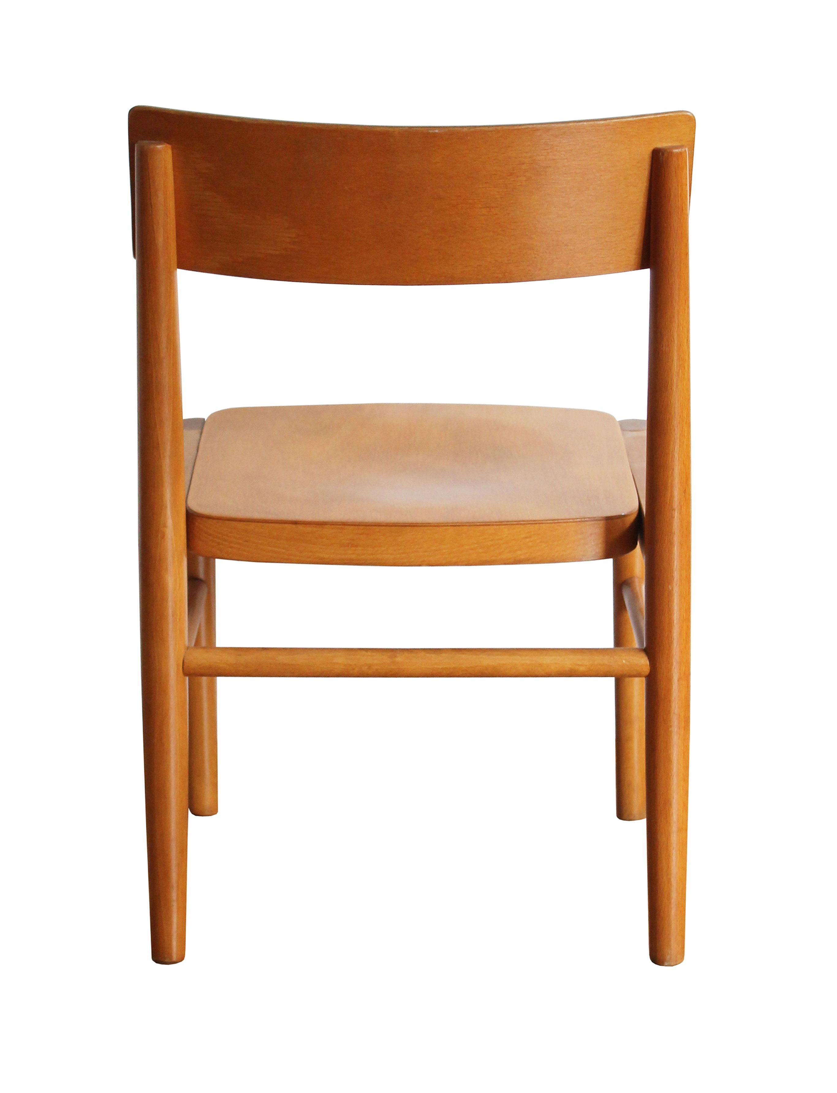 Czech Mid Century Children chair by TON For Sale