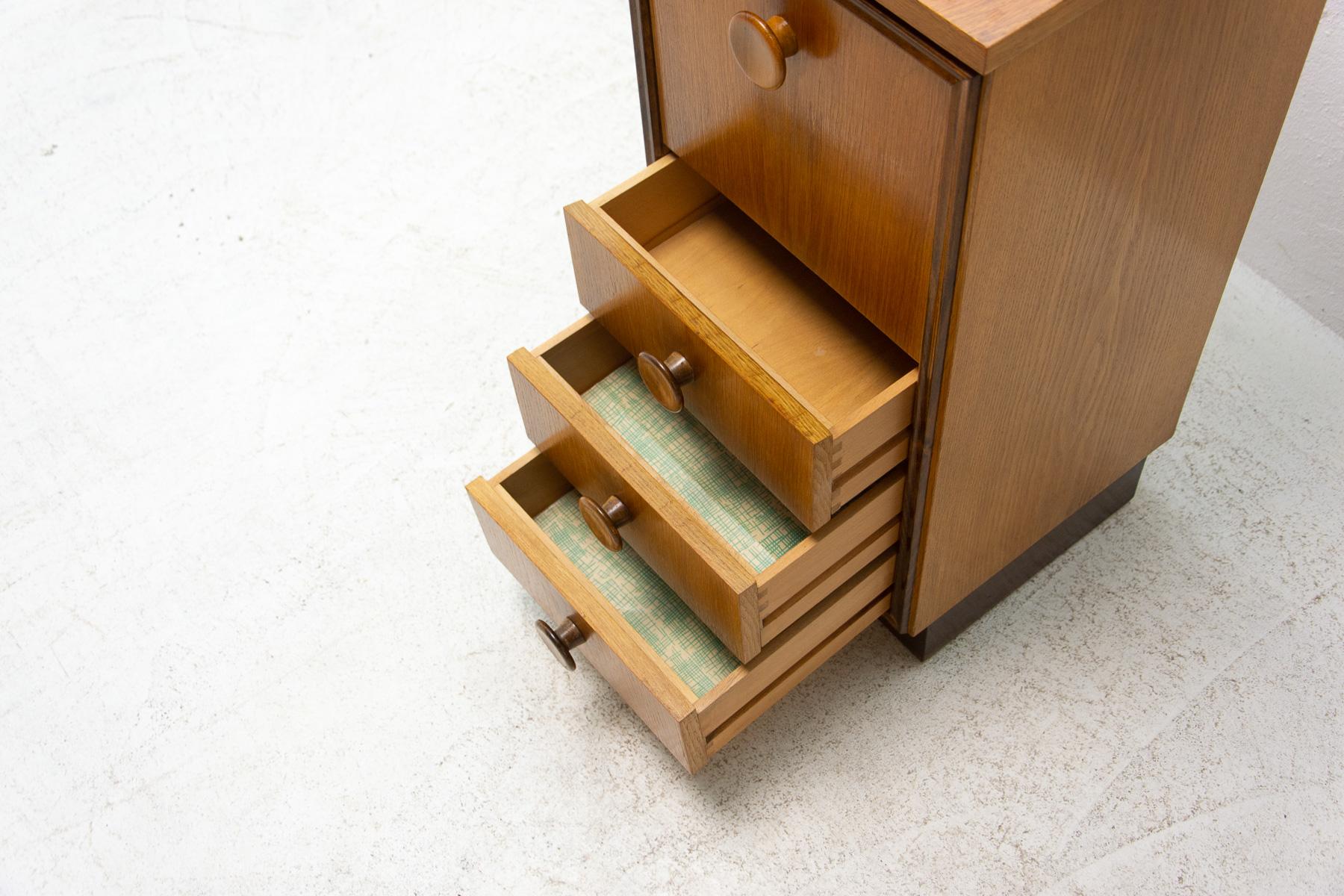 Mid Century Chimney Chest of Drawers by UP Závody, 1958 1