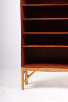 Mid-Century "China" Bookcase in Teak & Oak by Børge Mogensen, Made in Denmark