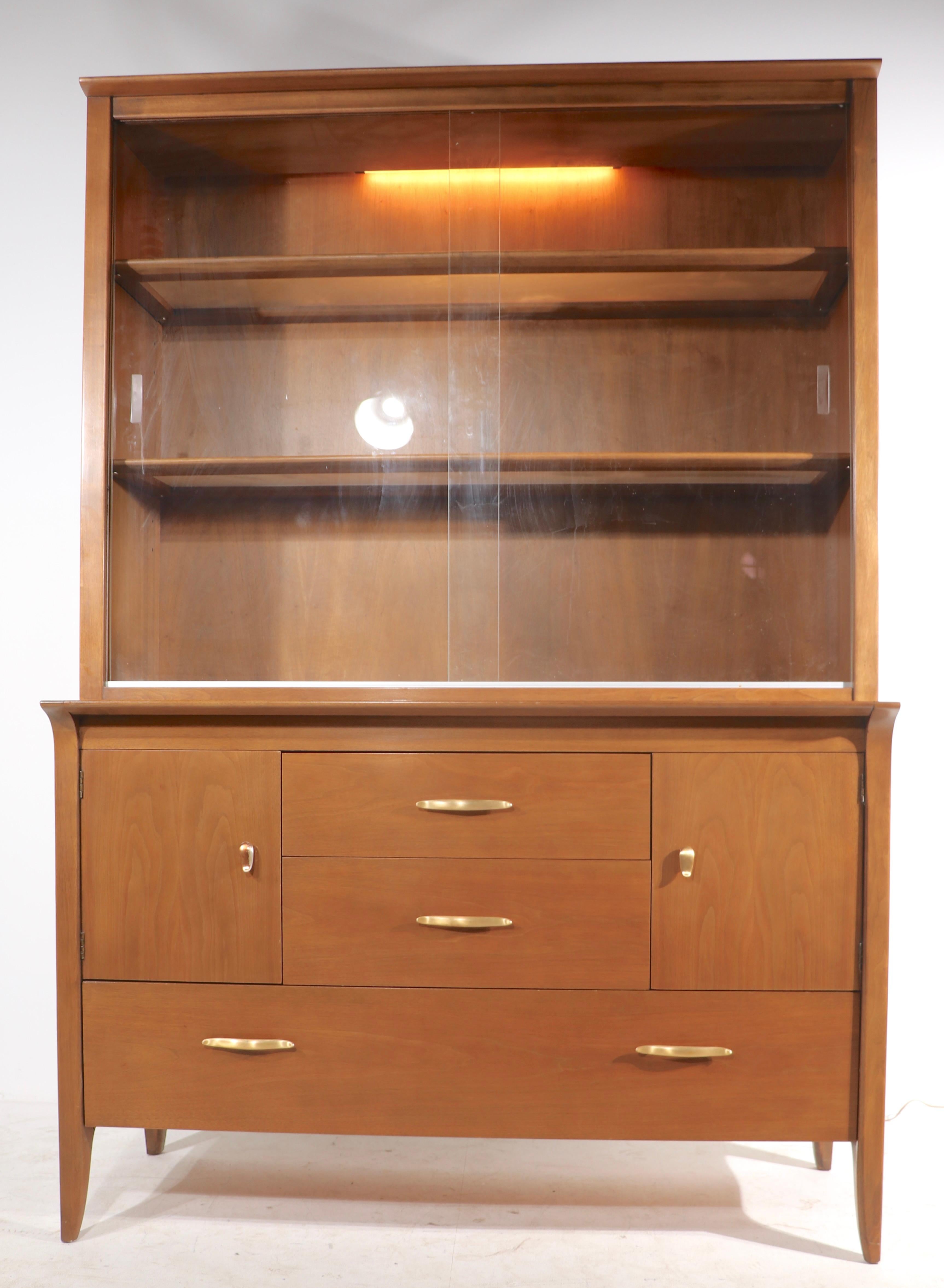 drexel china cabinet 1950