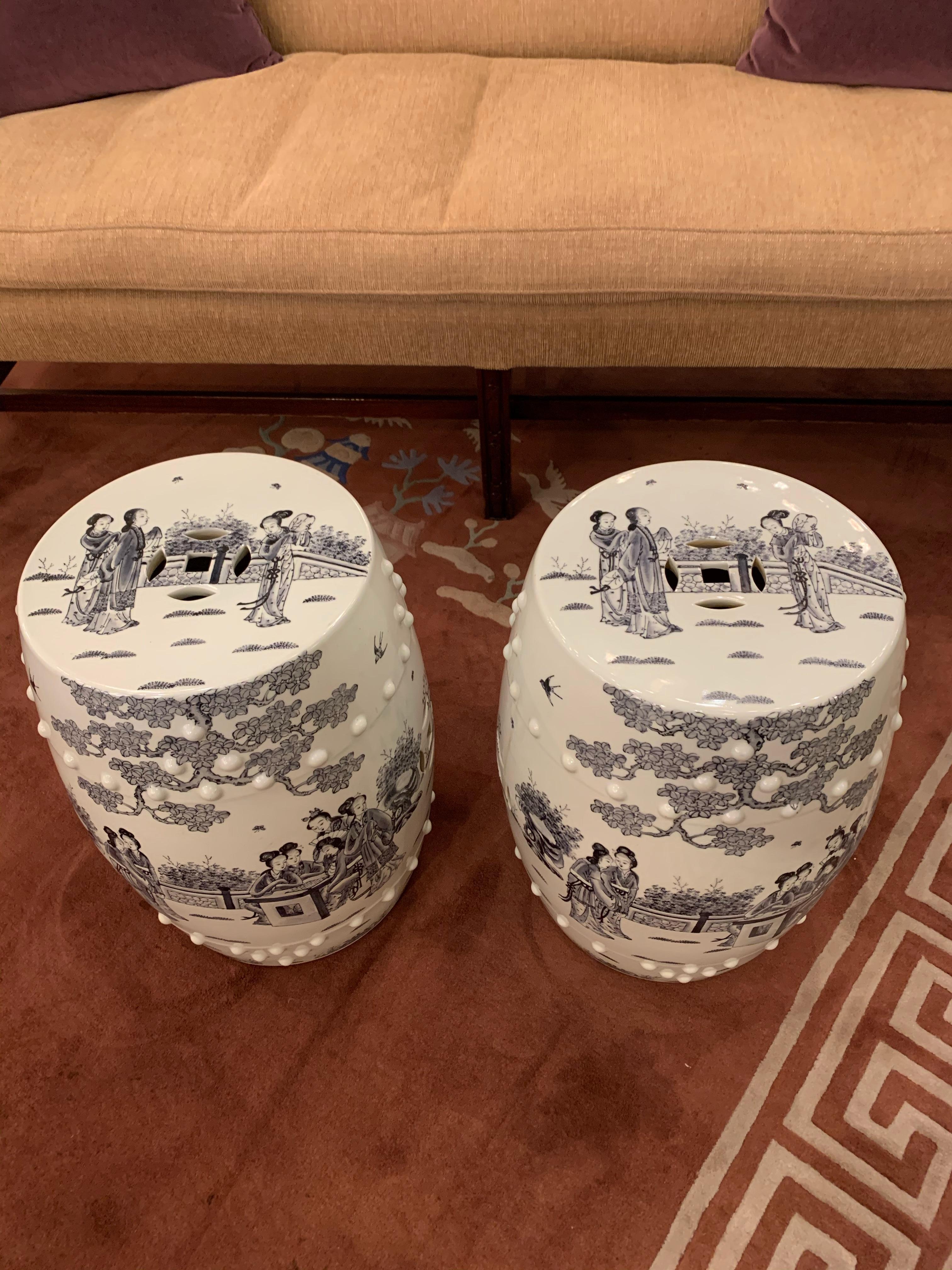 Mid-20th Century Midcentury Chinese Garden Seats For Sale