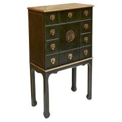 Mid-Century Chinese Ming Style Lingerie / Storage / Jewelry Cabinet
