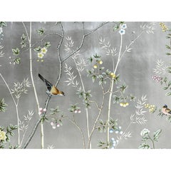 Mid Century Chinoiserie King Bed