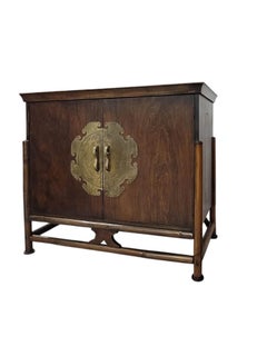Mid-Century Chinoiserie Ming-Style Cabinet
