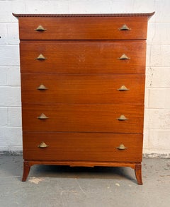 Mid-Century Chinoiserie "Pagoda" Highboy Dresser By R-Way
