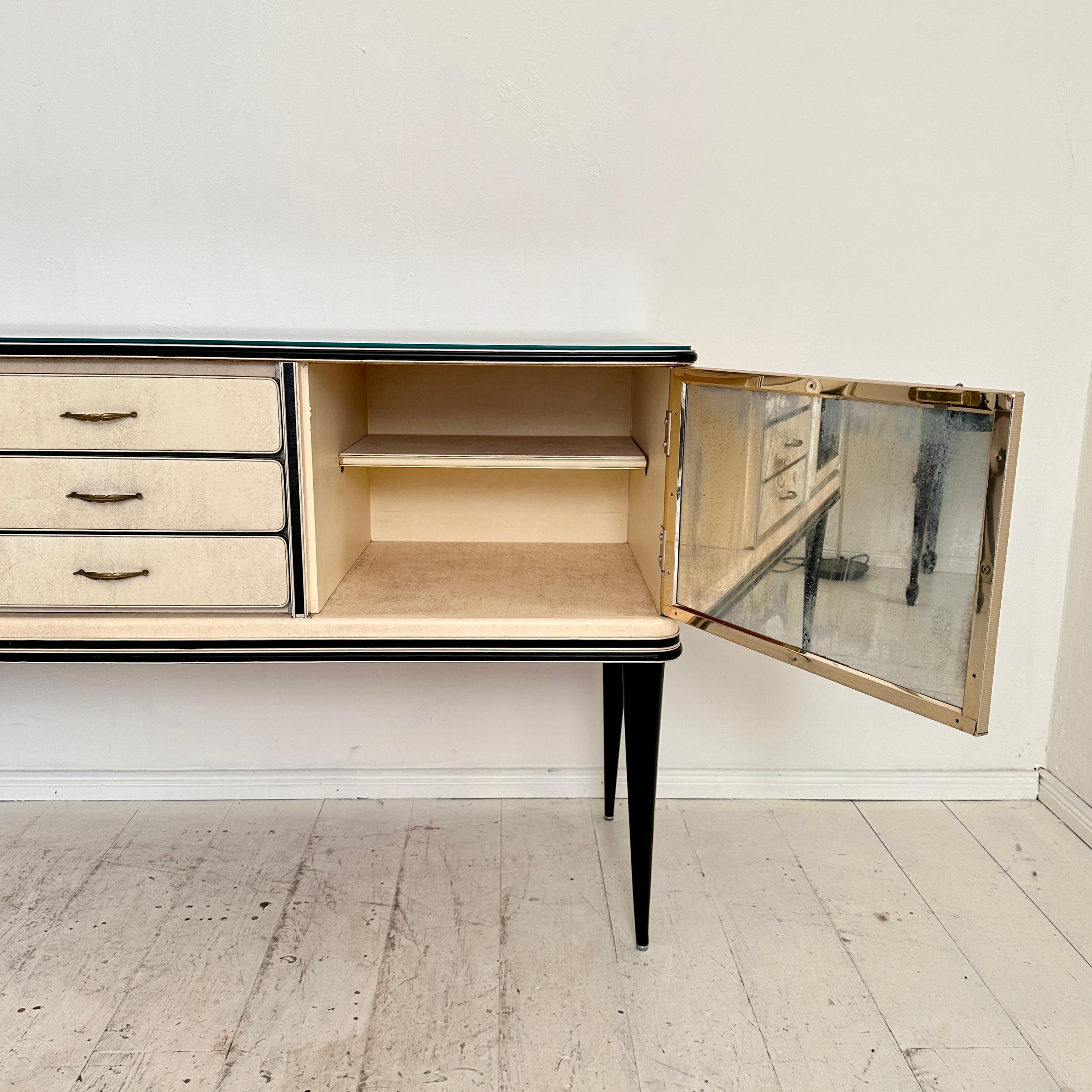 Mid-Century Chinoserie Sideboard by Umberto Mascagni for Harrods London, 1953 For Sale 2