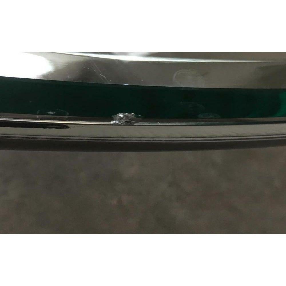 Table de canapé en verre et chrome du milieu du siècle dans le style de Horst Brüning, années 1960 en vente 3