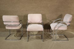 Mid-century Chrome Chairs