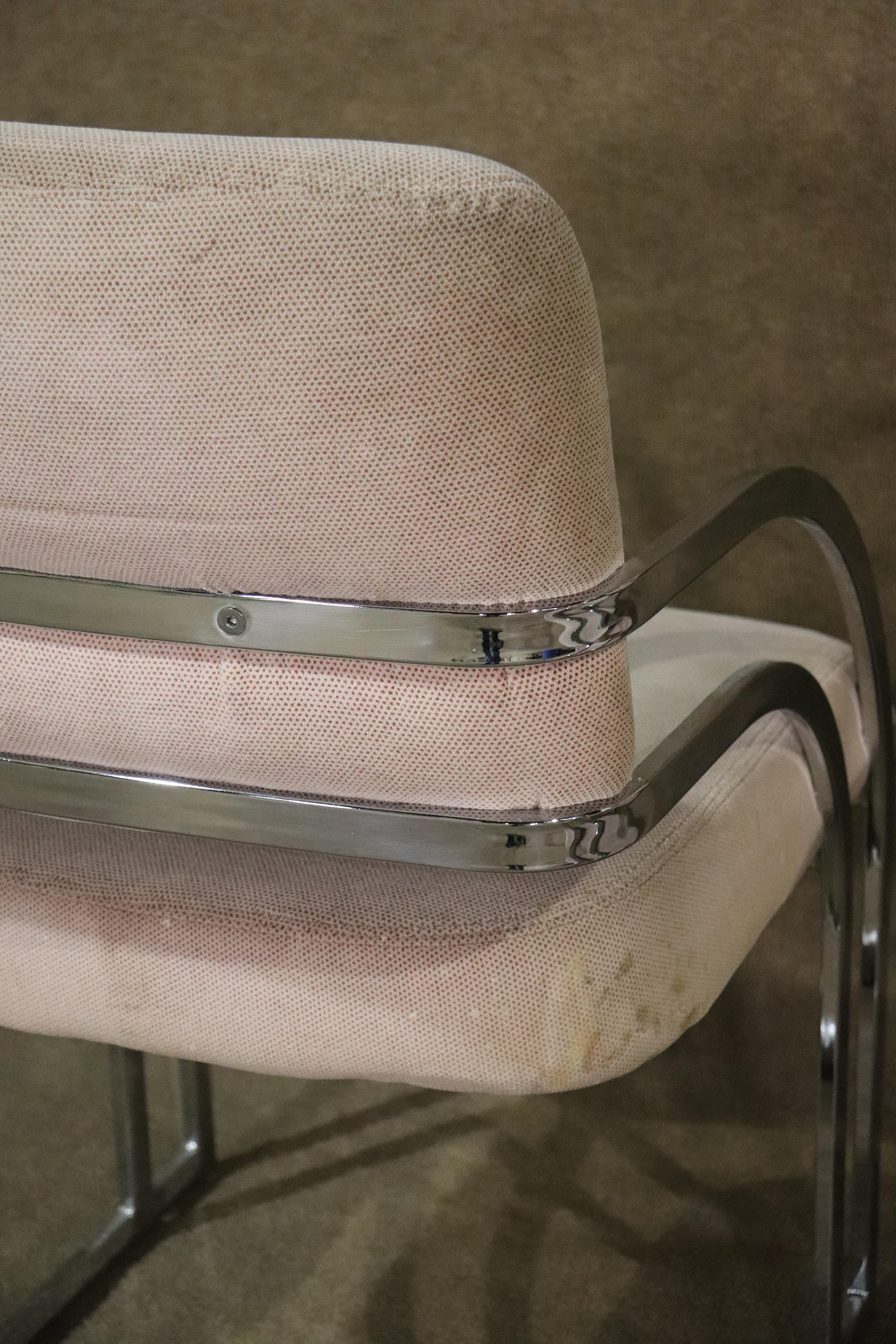 Mid-Century Modern Mid-century Chrome Chairs For Sale