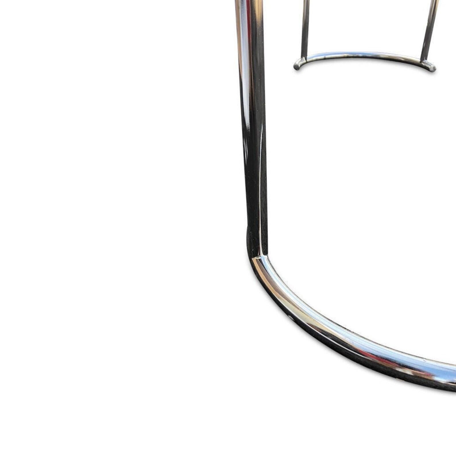 XX secolo Mid Century Chrome Console Table with Glass Top in vendita