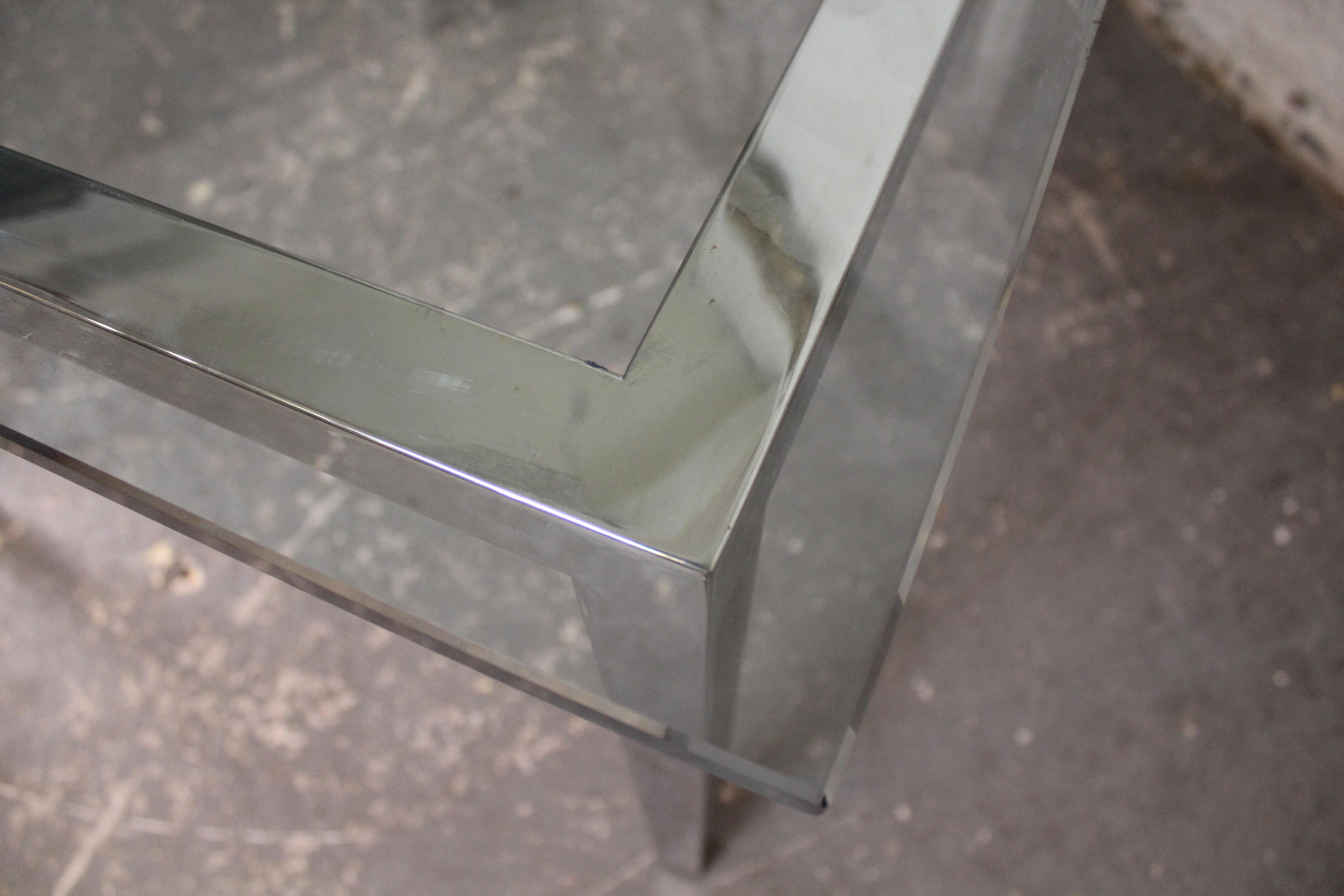 Mid-Century Chrome Dining Set For Sale 1