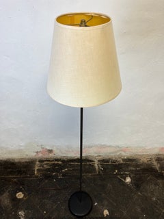 Mid Century Chrome Floor Lamp