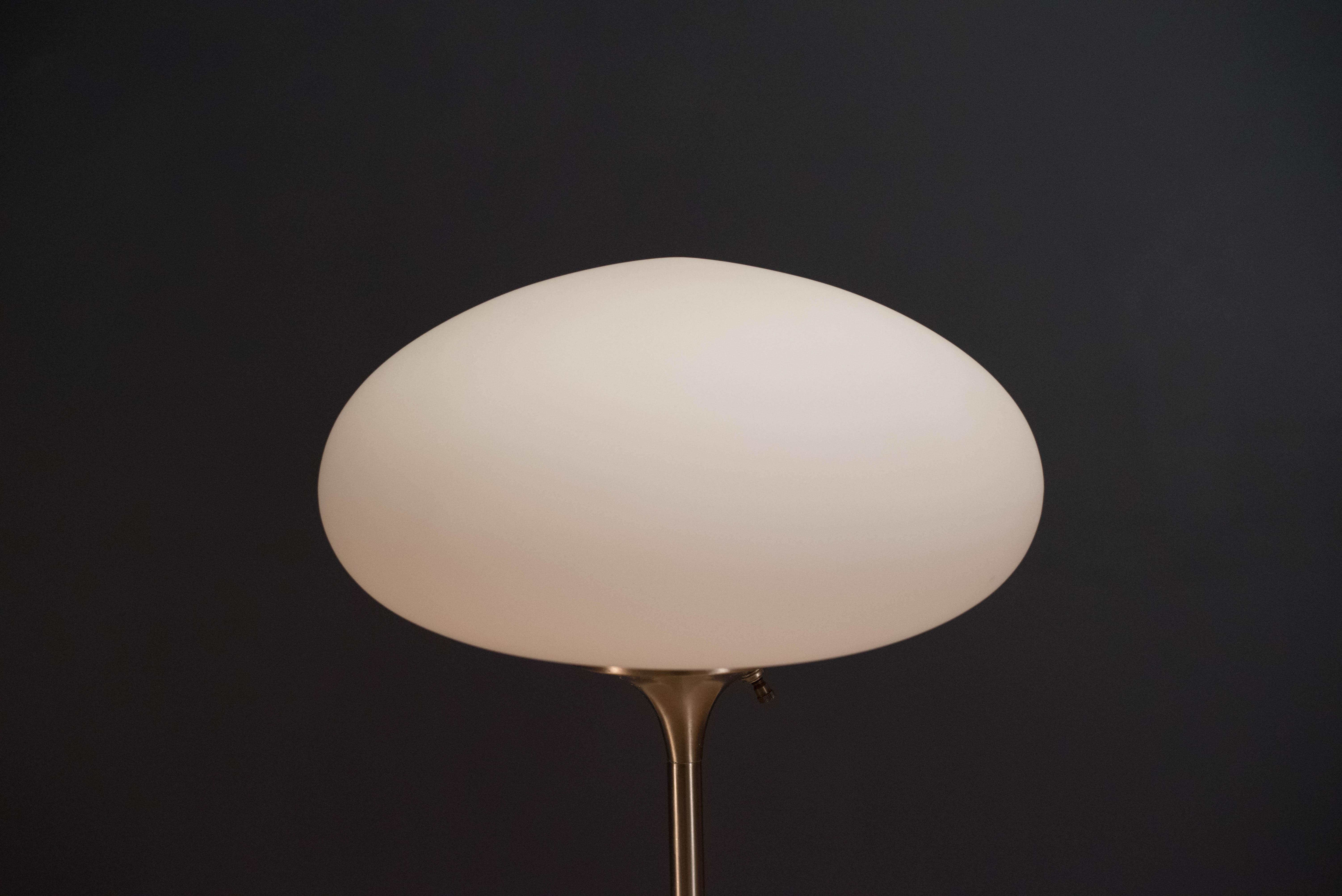 mid century chrome floor lamp