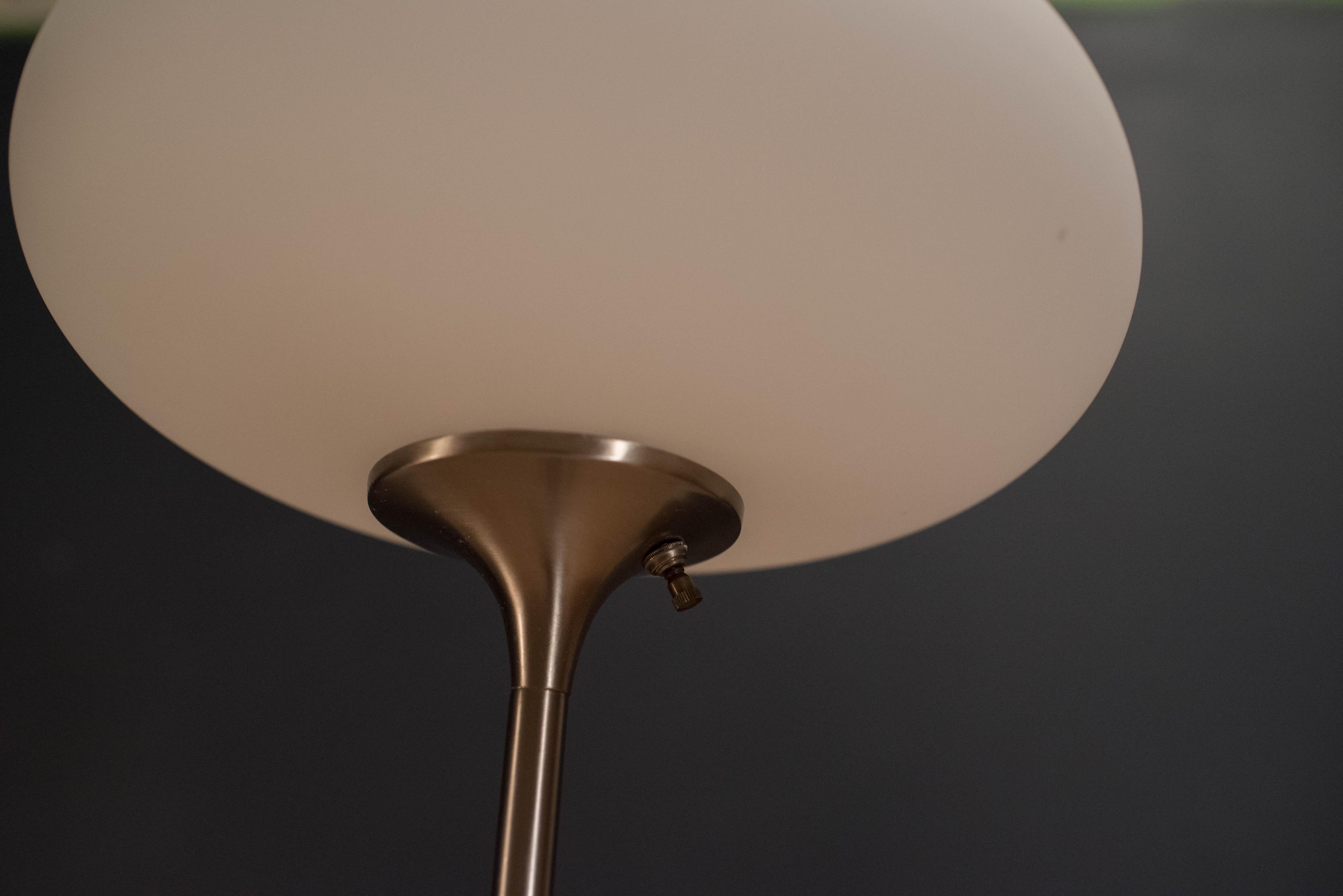 Mid-Century Modern Mid Century Chrome Laurel Floor Lamp