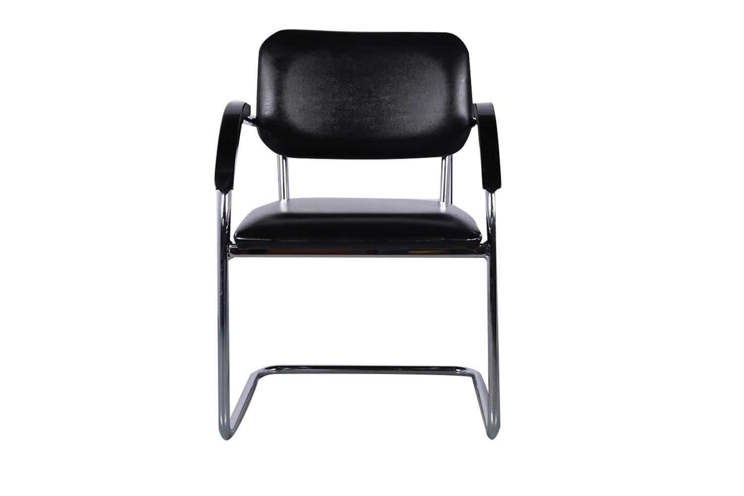 Mid-Century Modern Mid Century Chrome Loewenstein Cantilever Chairs Marcel Brewer Style