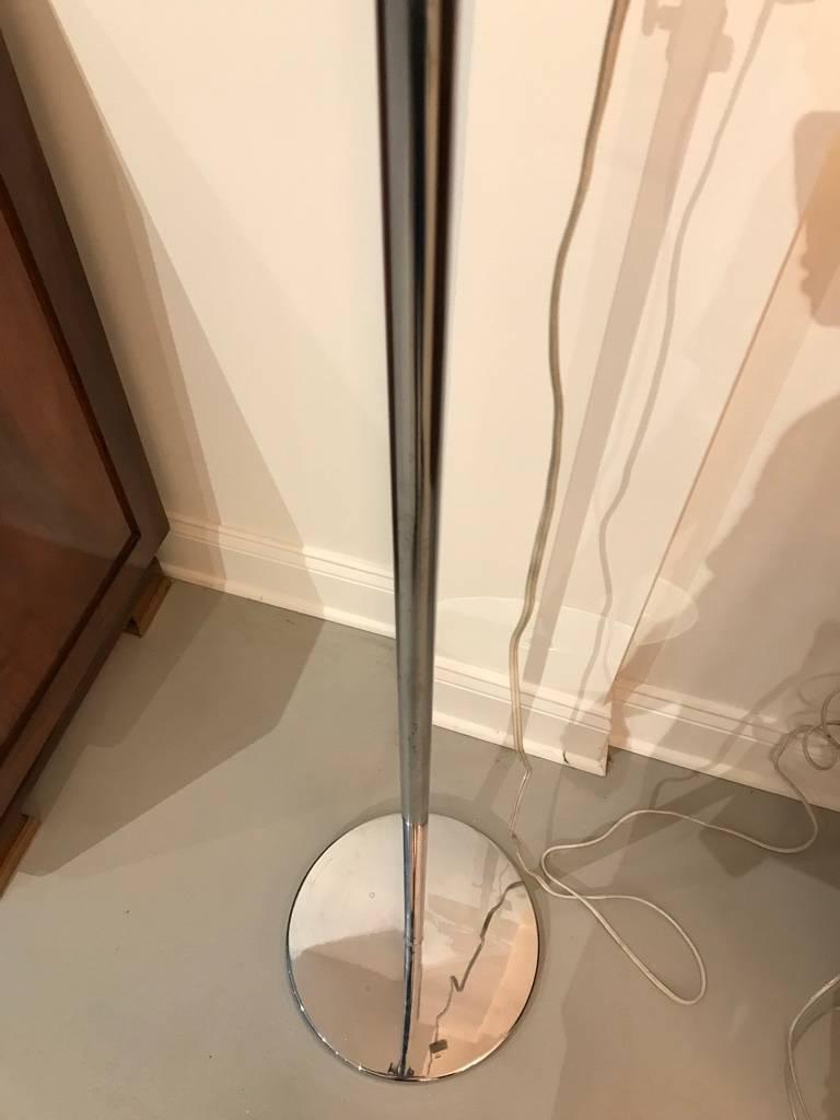 Mid Century Chrome Studio Floor Lamp For Sale 5