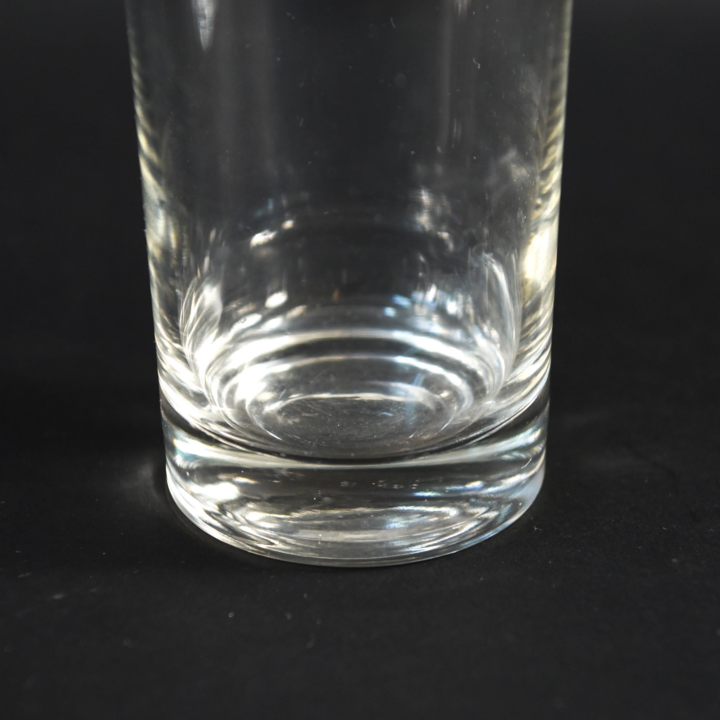 Midcentury Chromed Glasses and Pitcher Set 1