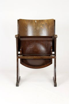 Mid-Century Cinema Armchair by TON (Thonet), Czech Republic, 1940s–50s