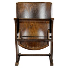 Mid-Century Cinema Armchair by TON (Thonet), Czech Republic, 1940s–50s