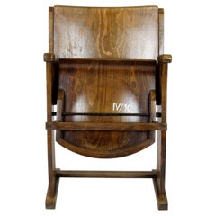 Mid-Century Cinema Armchair by TON (Thonet), Czech Republic, 1940s–50s