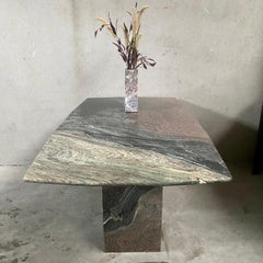 Mid-Century Cipollino Ondulato Marble Dining Table, Italy