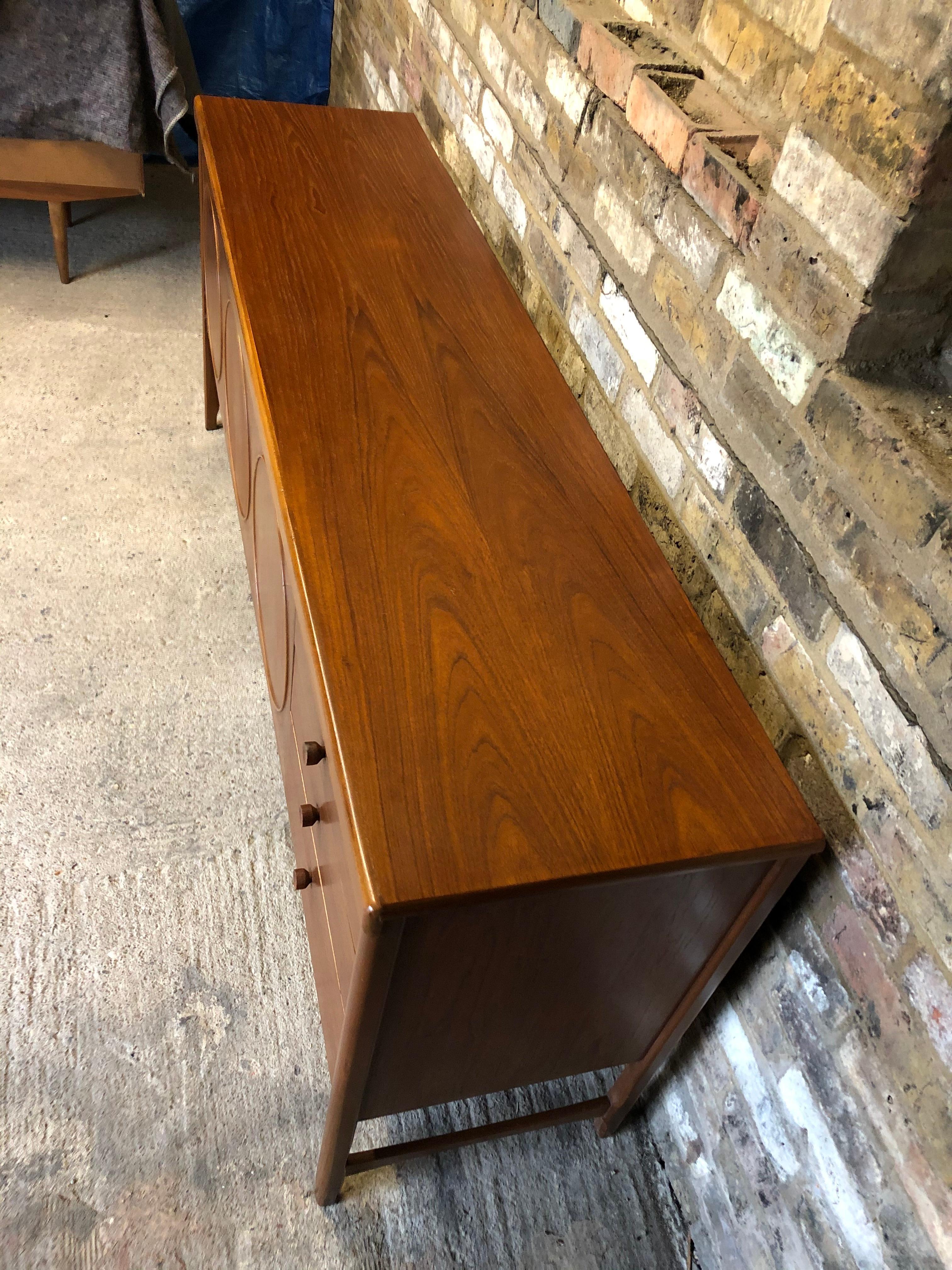 nathan teak sideboard 1960s