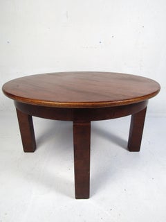 Mid-Century Circular Coffee Table