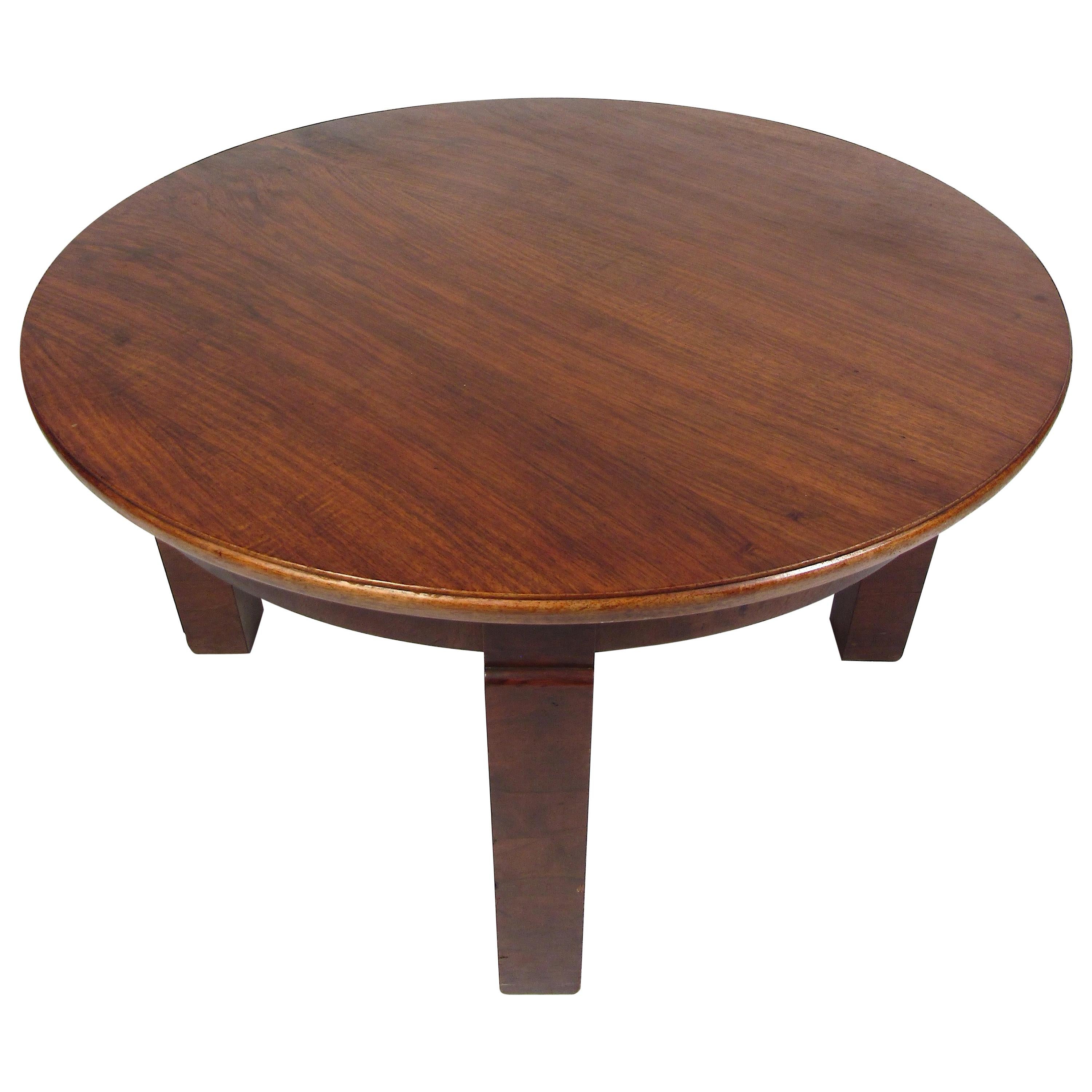 Mid-Century Circular Coffee Table
