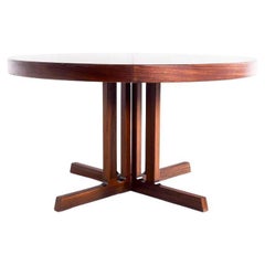 Midcentury Cj Rosengaarden Extending Dining Table in Rosewood