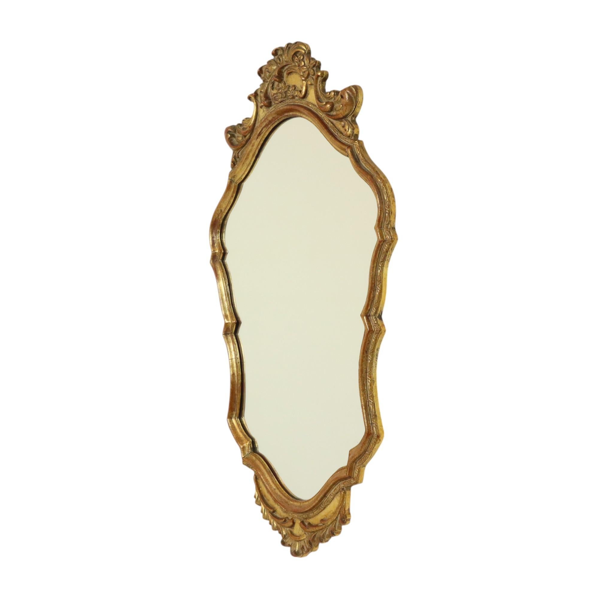 Mid Century Classic Gold Leaf Deknudt Mirror Fifties For Sale 5