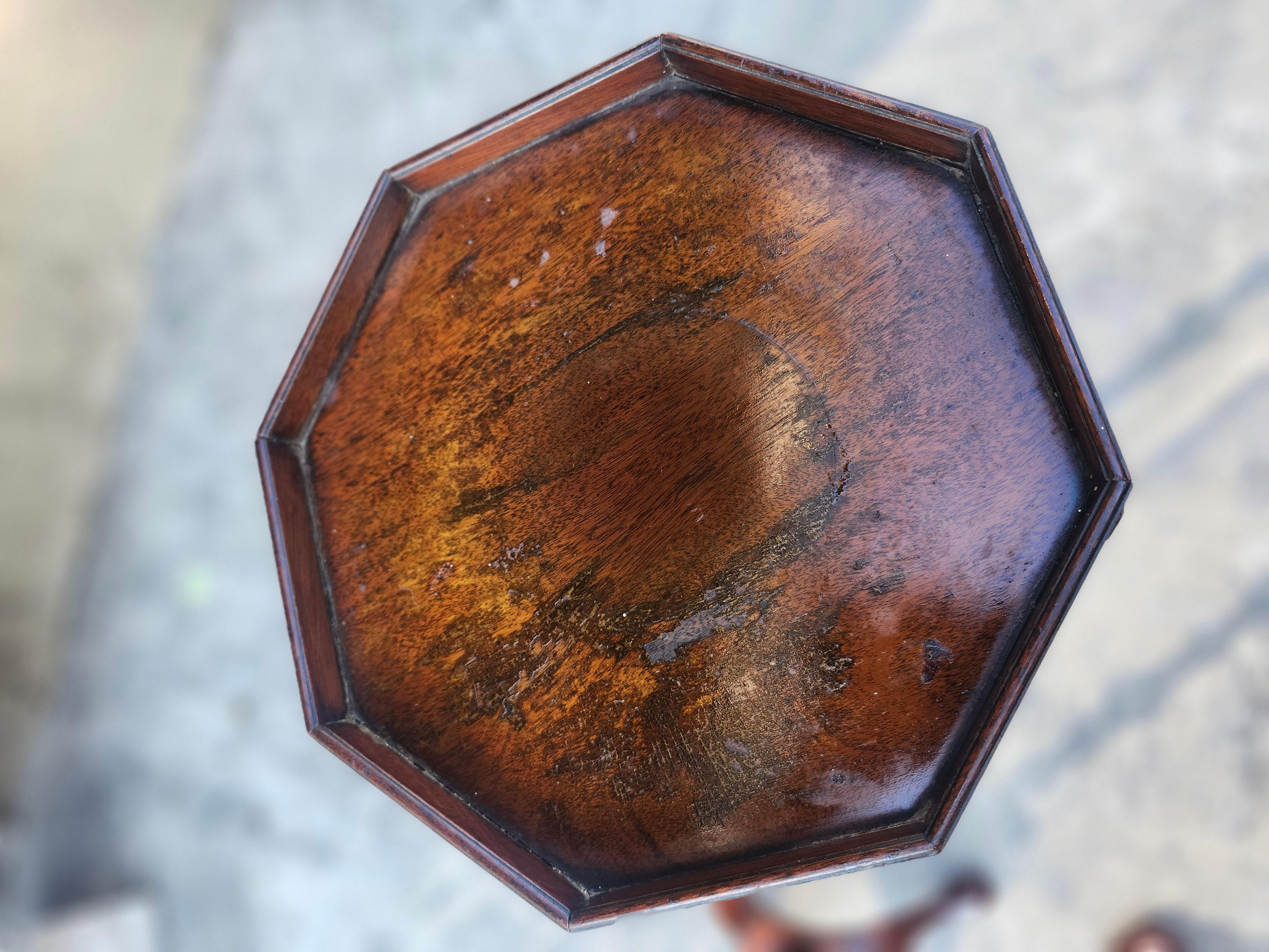 Mid Century Classical Mahogany Pedestal Plant Stands by Kittinger C1940 For Sale 3