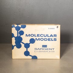 Mid-century Classroom Molecule Model Kit c.1960