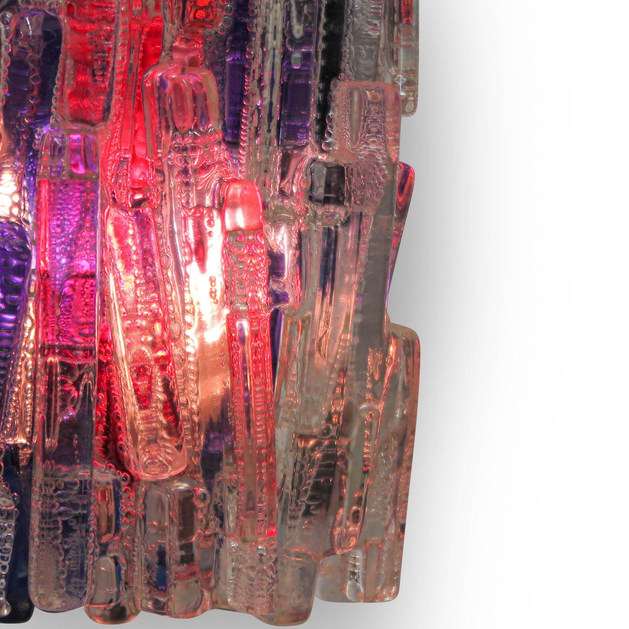 Mid-century Claus Bolby Acrylic Wall Sconce In Excellent Condition For Sale In Oakland, CA