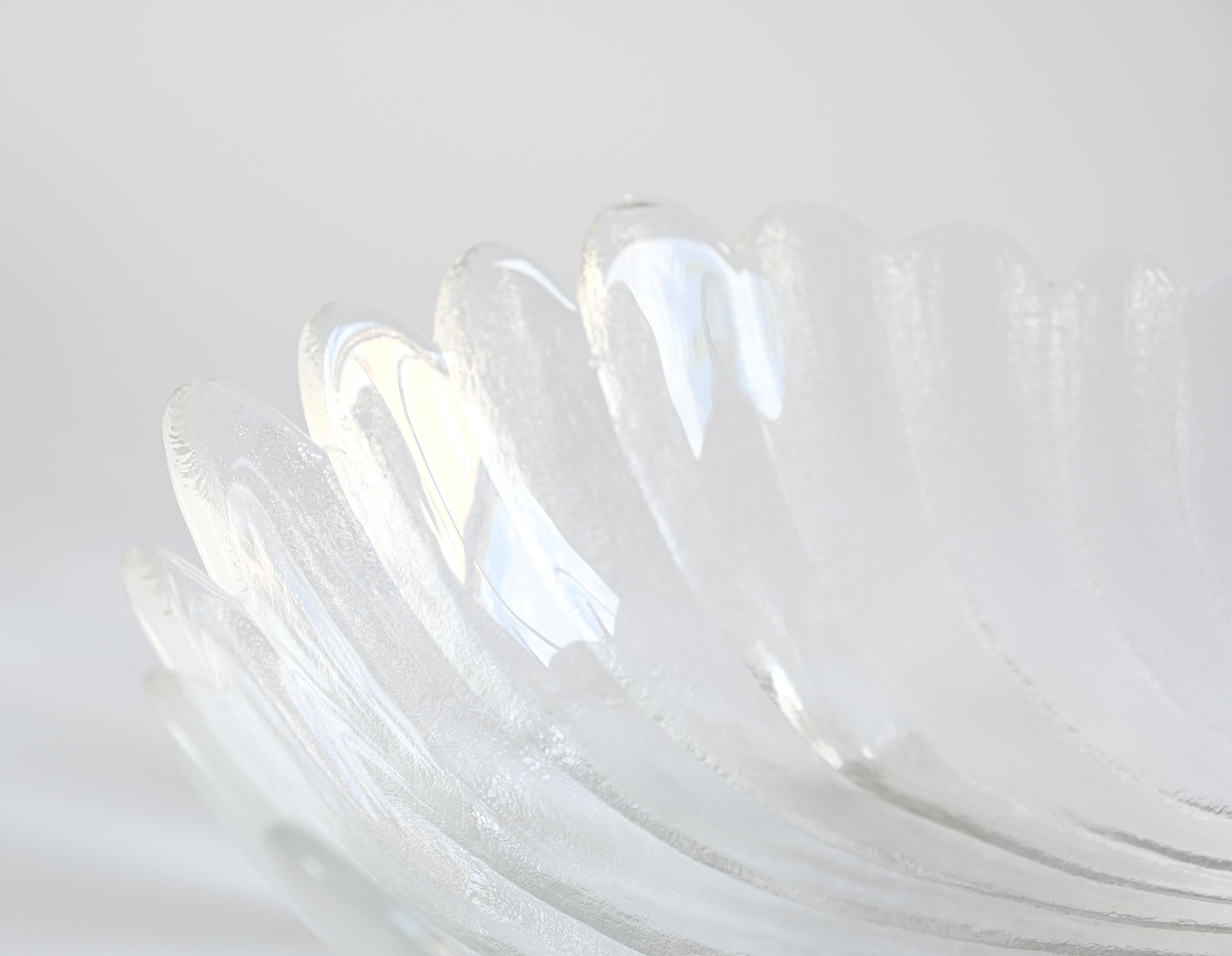 Claus Josef Riedel Grand bol en cristal du milieu du siècle pour RIEDEL, Autriche, années 1970 en vente 7