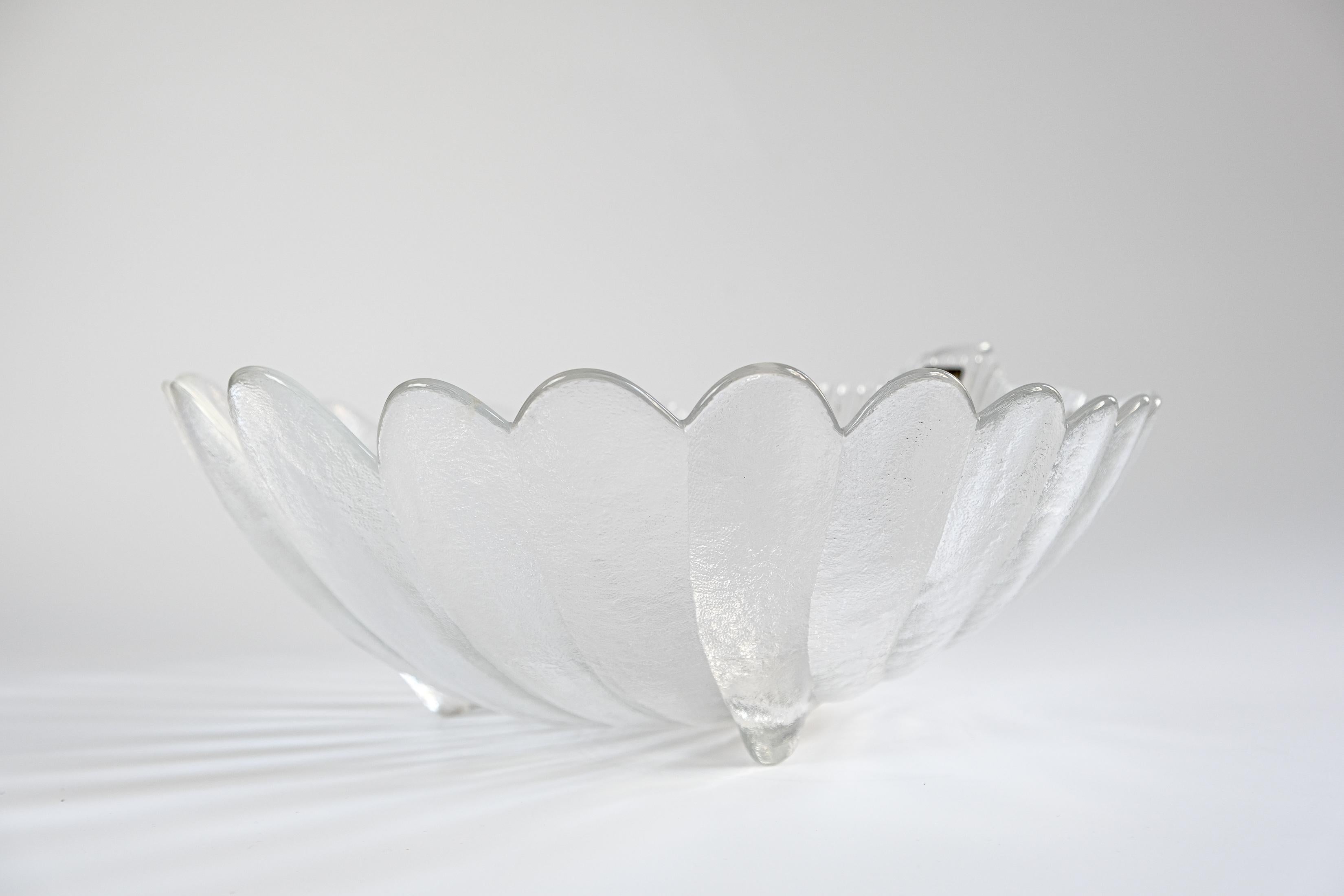 Cristal Claus Josef Riedel Grand bol en cristal du milieu du siècle pour RIEDEL, Autriche, années 1970 en vente