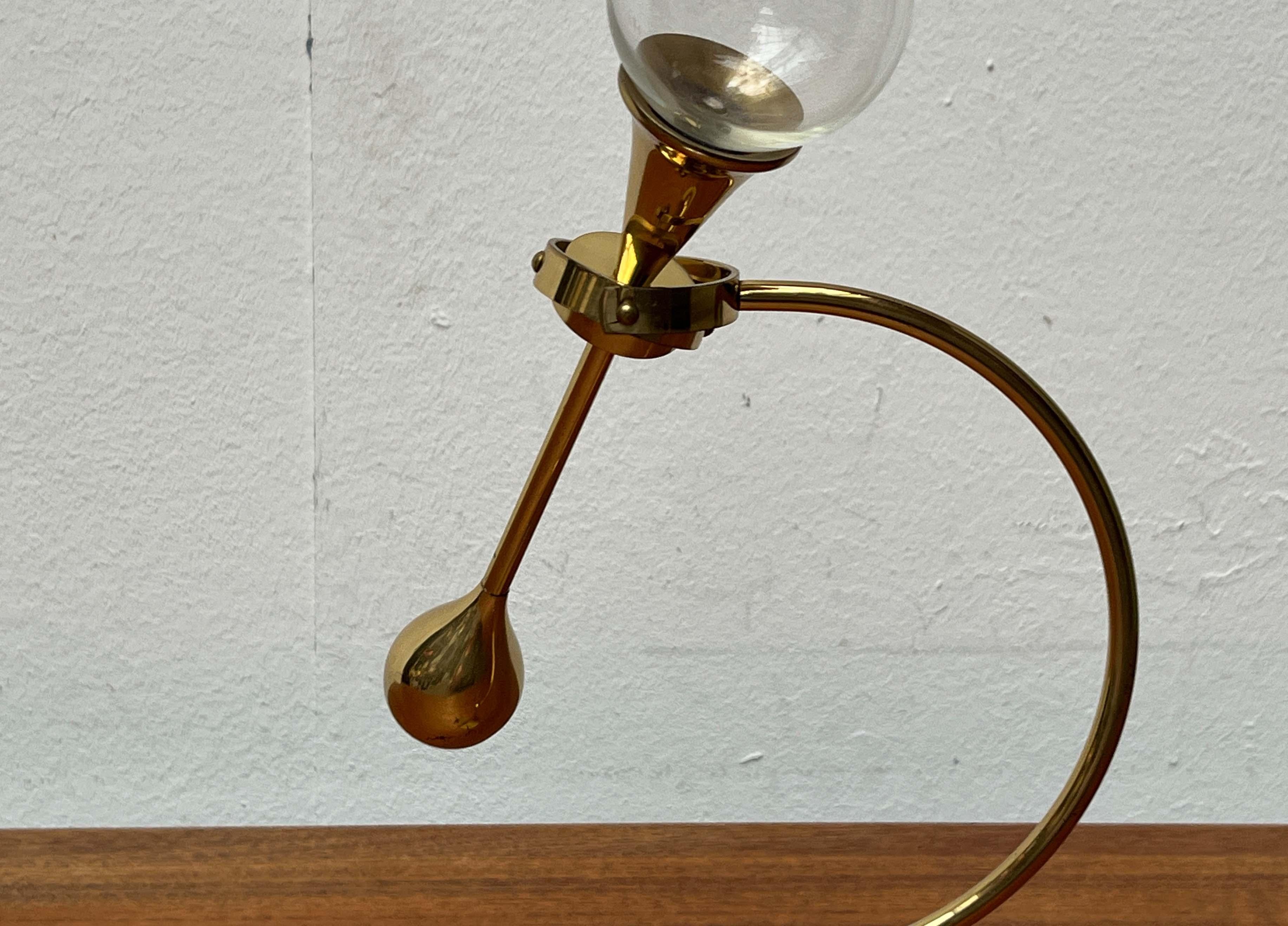 Lampada a olio o portacandele a gocce trasparenti di Freddie Andersen, 1960 in vendita 10